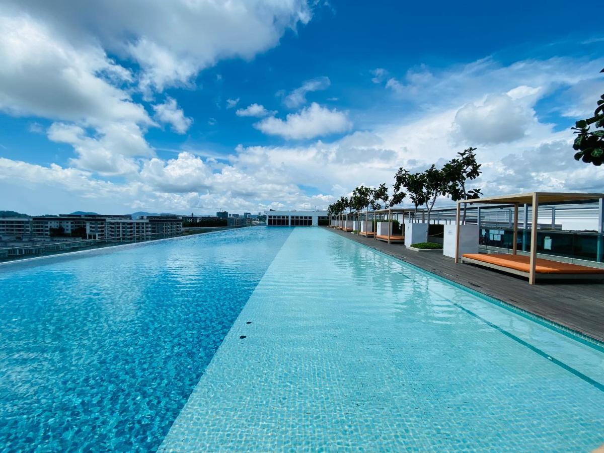 Jy Vacation Home New & Modern Suite Infinity Pool-Sutera Avenue Kota Kinabalu Bagian luar foto